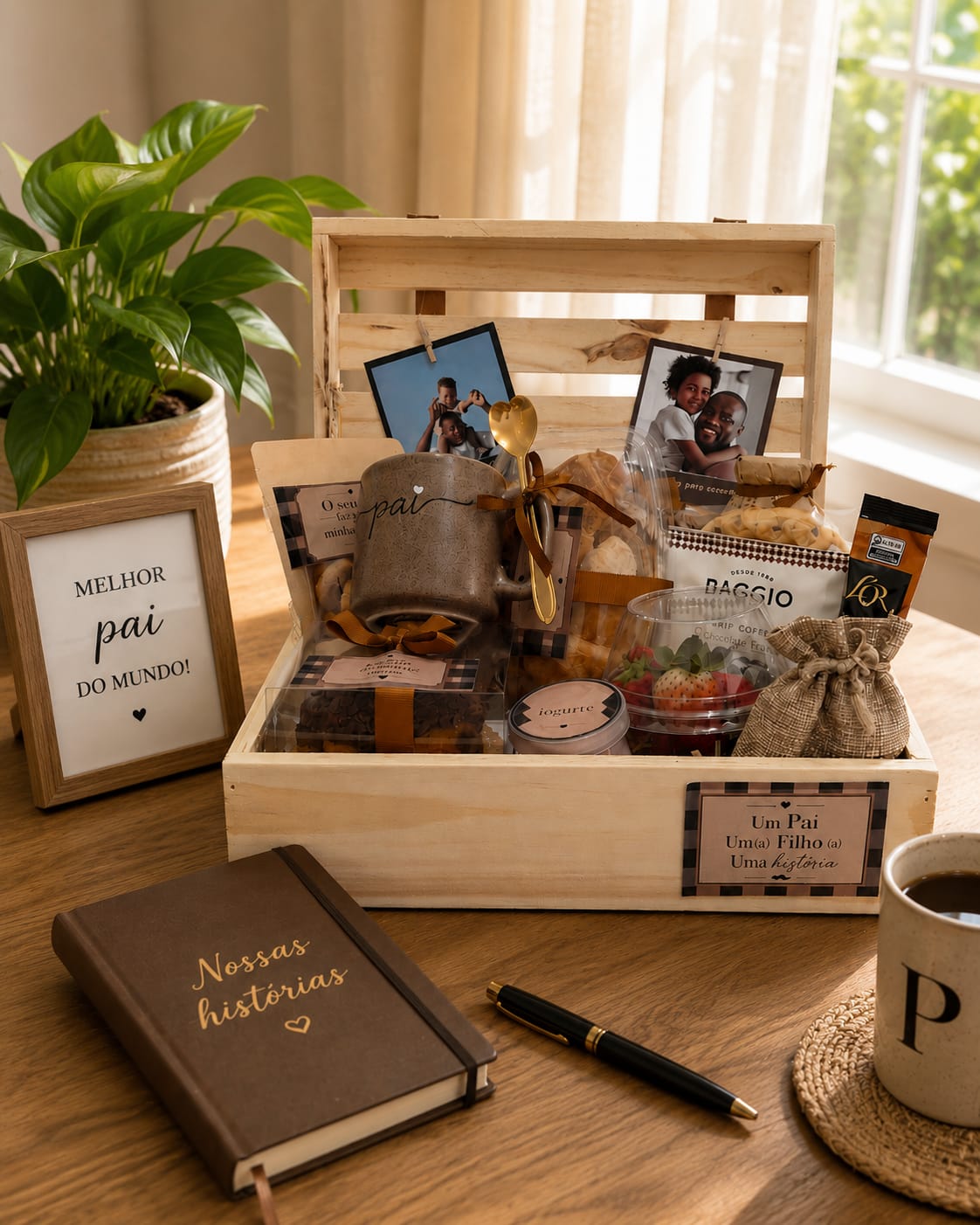 Box Afeto — café da manhã de Dia dos Pais